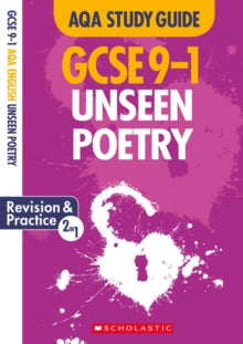 GCSE Grades 9-1 Study Guides  Unseen Poetry AQA English Literature - Richard Durant; Cindy Torn (Paperback) 03-10-2019 
