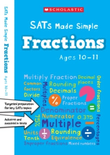 SATs Made Simple  Fractions Ages 10-11 - Paul Hollin (Paperback) 02-01-2020 