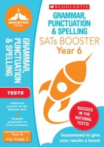 National Curriculum SATs Booster Programme  Grammar, Punctuation & Spelling Test (Year 6) KS2 - Lesley Fletcher; Graham Fletcher (Paperback) 06-02-2020 
