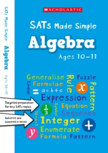SATs Made Simple  Algebra Ages 10-11 - Giles Clare (Paperback) 07-01-2021 