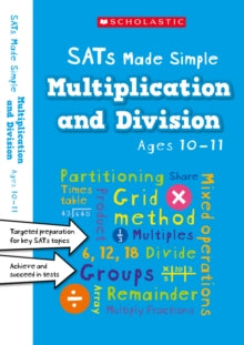 SATs Made Simple  Multiplication and Division Ages 10-11 - Paul Hollin (Paperback) 07-01-2021 