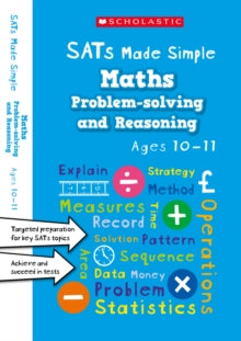 SATs Made Simple  Maths Problem-Solving and Reasoning Ages 10 - 11 - Paul Hollin (Paperback) 07-01-2021 