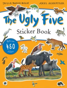 The Ugly Five Sticker Book - Julia Donaldson; Axel Scheffler (Paperback) 04-07-2019 