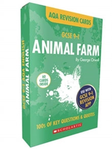 GCSE Grades 9-1 Revision Cards  Animal Farm AQA English Literature - Richard Durant (Cards) 03-06-2021 