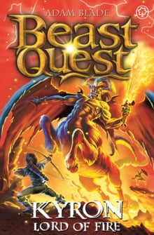 Beast Quest  Beast Quest: Kyron, Lord of Fire: Series 26 Book 4 - Adam Blade (Paperback) 01-04-2021 