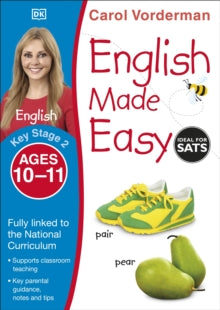 Made Easy Workbooks  English Made Easy, Ages 10-11 (Key Stage 2): Supports the National Curriculum, English Exercise Book - Carol Vorderman (Paperback) 01-07-2014 