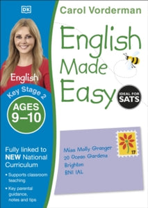 Made Easy Workbooks  English Made Easy, Ages 9-10 (Key Stage 2): Supports the National Curriculum, English Exercise Book - Carol Vorderman (Paperback) 01-07-2014 