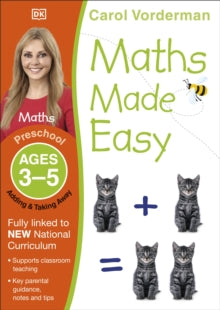 Made Easy Workbooks  Maths Made Easy: Adding & Taking Away, Ages 3-5 (Preschool): Supports the National Curriculum, Preschool Exercise Book - Carol Vorderman (Paperback) 01-07-2014 