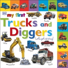 My First  My First Trucks and Diggers Let's Get Driving - DK (Board book) 16-01-2014 
