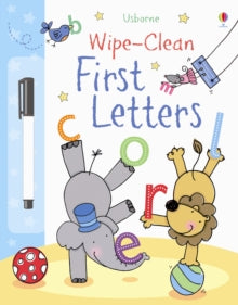 Wipe-Clean  Wipe-clean First Letters - Jessica Greenwell; Jessica Greenwell; Stacey Lamb (Paperback) 01-06-2011 