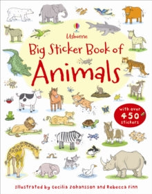 Big Sticker Book of Animals - Jessica Greenwell; Jessica Greenwell; Sam Taplin; Sam Taplin; Cecilia Johansson; Rebecca Finn (Paperback) 01-09-2011 