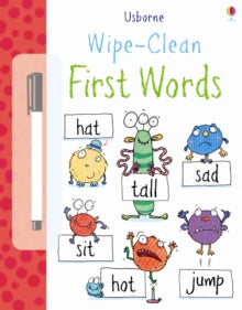 Wipe-Clean  Wipe-Clean First Words - Jessica Greenwell; Jessica Greenwell; Kimberley Scott (Paperback) 01-05-2013 