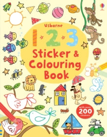 Sticker & Colouring book  123 Sticker and Colouring book - Jessica Greenwell; Jessica Greenwell; Stacey Lamb (Paperback) 01-07-2013 