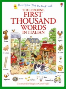 First Thousand Words  First Thousand Words in Italian - Heather Amery; Heather Amery; Stephen Cartwright (Paperback) 01-12-2013 