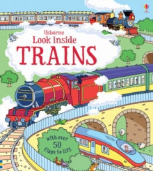 Look Inside  Look Inside Trains - Alex Frith; Colin King (Board book) 01-04-2015 