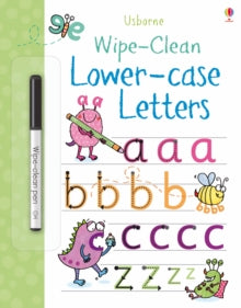 Wipe-Clean  Wipe-clean Lower-case Letters - Jessica Greenwell; Jessica Greenwell; Kimberley Scott (Paperback) 01-11-2015 