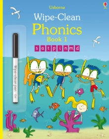 Wipe-clean Phonics  Wipe-clean Phonics book 1 - Mairi Mackinnon; Fred Blunt (Paperback) 01-01-2016 