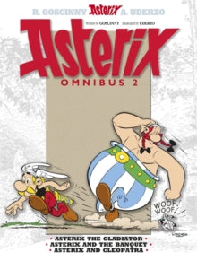 Asterix  Asterix: Asterix Omnibus 2: Asterix The Gladiator, Asterix and The Banquet, Asterix and Cleopatra - Rene Goscinny; Albert Uderzo (Paperback) 04-08-2011 