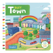 Campbell Busy Books  Busy Town - Rebecca Finn (Board book) 30-01-2014 