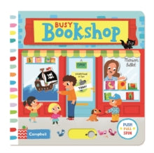 Campbell Busy Books  Busy Bookshop - Marion Billet; Marion Billet (Board book) 11-09-2014 