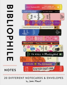 Bibliophile  Bibliophile Notes: 20 Different Notecards & Envelopes - Chronicle Books (Cards) 04-09-2018 