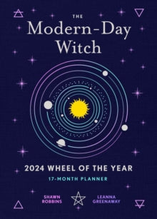 The Modern-Day Witch  Modern-Day Witch 2024 Wheel of the Year 17-Month Planner - Shawn Robbins; Leanna Greenaway (Paperback) 20-07-2023 