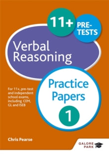 11+ Verbal Reasoning Practice Papers 1: For 11+, pre-test and independent school exams including CEM, GL and ISEB - Chris Pearse (Paperback / softback) 29-01-2016 