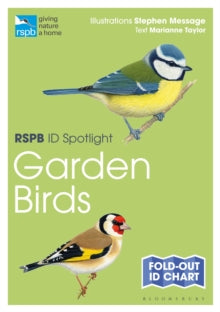 RSPB  RSPB ID Spotlight - Garden Birds - Marianne Taylor; Stephen Message (Fold-out book or chart) 09-07-2020 