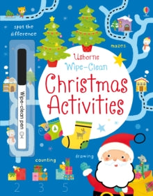 Wipe-Clean  Wipe-Clean Christmas Activities - Kirsteen Robson; Dania Florino (Paperback) 01-10-2016 