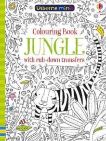 Usborne Minis  Colouring Book Jungle with Rub Downs - Sam Smith; Ruth Russell (Paperback) 05-04-2018 