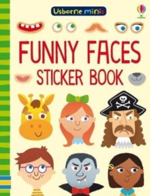 Usborne Minis  Funny Faces Sticker Book - Sam Smith; Sam Smith; Carly Davies (Paperback) 28-06-2018 