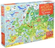 Usborne Book and Jigsaw  Usborne Atlas and Jigsaw Europe - The Boy Fitz Hammond; Jonathan Melmoth (Paperback) 28-06-2018 