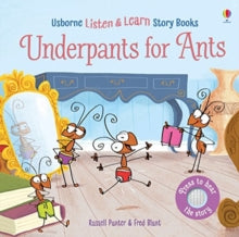 Listen & Read Story Books  Underpants for Ants - Russell Punter; Russell Punter; Fred Blunt (Board book) 04-10-2018 