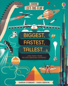 See Inside  Biggest, Fastest, Tallest... - Darran Stobbart; Kasia Serafin (Board book) 28-10-2019 