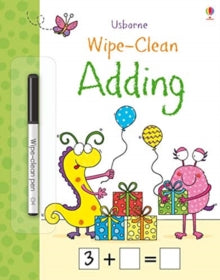Wipe-Clean  Wipe-Clean Adding - Jessica Greenwell; Jessica Greenwell; Gareth Williams (Paperback) 10-01-2019 