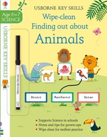 Key Skills  Wipe-Clean Finding Out About Animals 6-7 - Hannah Watson (EDITOR); Hannah Watson (EDITOR); Marta Cabrol (Paperback) 06-02-2020 