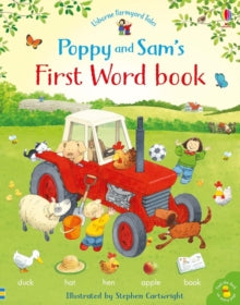 Farmyard Tales Poppy and Sam  Poppy and Sam's First Word Book - Heather Amery; Heather Amery; Stephen Cartwright (Hardback) 02-05-2019 