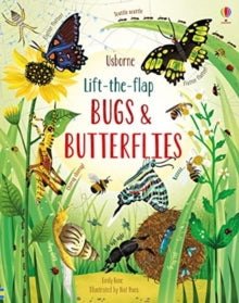 See Inside  Lift-the-Flap Bugs and Butterflies - Emily Bone; Emily Bone; Nat Hues (Board book) 02-05-2019 
