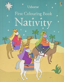 First Colouring Books  First Colouring Book Nativity - Felicity Brooks; Felicity Brooks; Sam Meredith (Paperback) 03-10-2019 