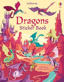Dragons Sticker Book - Fiona Watt; Fiona Watt; Fiona Watt; Fiona Watt; Fiona Watt; Fiona Watt; Camilla Garofano (Paperback) 09-01-2020 