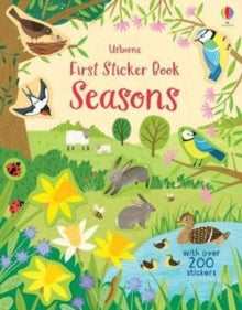 First Sticker Books series  First Sticker Book Seasons - Holly Bathie; Holly Bathie; Jean Claude (Paperback) 05-03-2020 