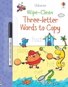 Wipe-Clean  Wipe-Clean Three-Letter Words to Copy - Jane Bingham (EDFR); Jane Bingham (EDFR); Gareth Williams (Paperback) 06-02-2020 