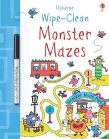 Wipe-Clean  Wipe-Clean Monster Mazes - Jane Bingham (EDFR); Gareth Williams (Paperback) 30-04-2020 