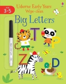 Usborne Early Years Wipe-clean  Early Years Wipe-Clean Big Letters - Jessica Greenwell; Jessica Greenwell (Paperback) 04-05-2020 