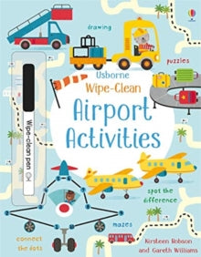 Wipe-clean Activities  Wipe-Clean Airport Activities - Kirsteen Robson; Gareth Williams (Paperback) 08-08-2019 