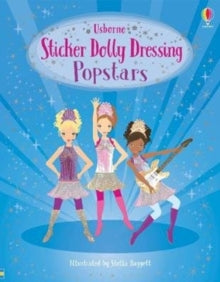 Sticker Dolly Dressing  Popstars - Lucy Bowman; Stella Baggott (Paperback) 01-08-2020 