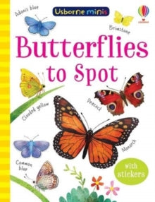 Usborne Minis  Butterflies to Spot - Kate Nolan; Stephanie Fizer Coleman (Paperback) 04-03-2021 