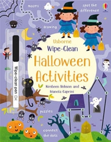 Wipe-clean Activities  Wipe-Clean Halloween Activities - Kirsteen Robson; Kirsteen Robson; Manola Caprini (Paperback) 03-09-2020 