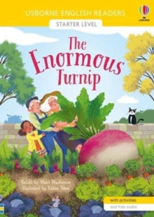 English Readers Starter Level  The Enormous Turnip - Mairi Mackinnon; Kubra Teber (Illustrator) (Paperback) 29-04-2021 