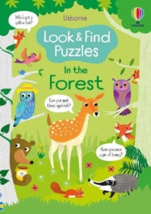 Look and Find Puzzles  Look and Find Puzzles In the Forest - Kirsteen Robson; Gareth Lucas (Paperback) 29-10-2020 